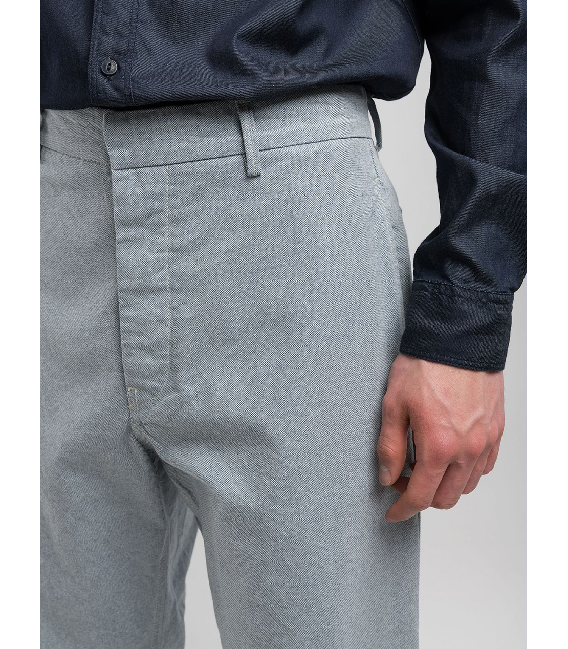 リサイクルコットンリラックスパンツ（セットアップモデル） 詳細画像 ライトブルー 3